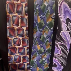 J. Garcia Multicolor Artistic Ties Collection